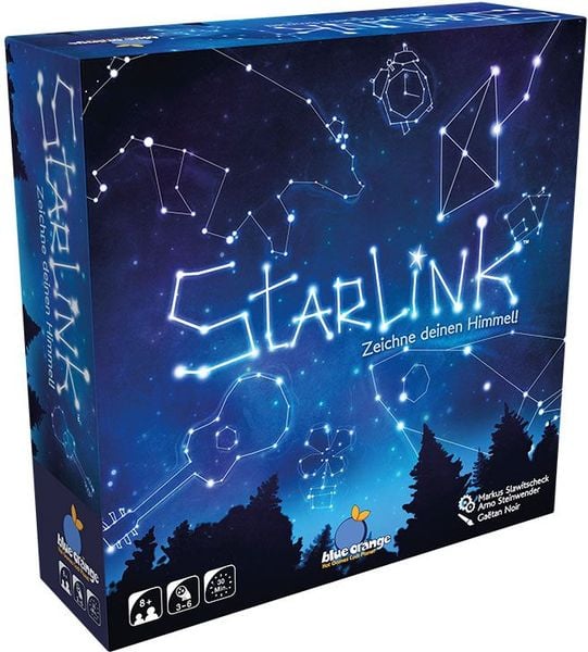 Produktbild: Asmodee BLOD0081 - Starlink, Rate und Zeichenspiel, Brettspiel, Familienspiel