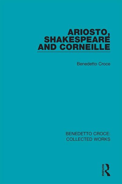 Produktbild: Ariosto, Shakespeare and Corneille