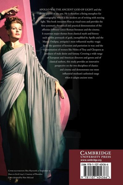 Produktbild: Cinema and Classical Texts