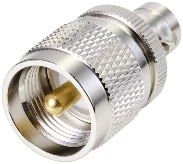 TRU COMPONENTS TC-10101504 BNC-Adapter BNC-Buchse - UHF-Stecker 1St.