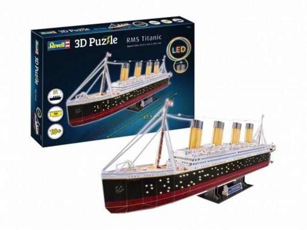 Produktbild: RMS Titanic - LED Edition 3D (Puzzle)