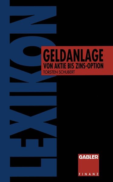 Produktbild: Lexikon Geldanlage