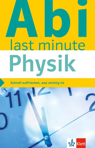 Produktbild: Klett Abi last minute Physik