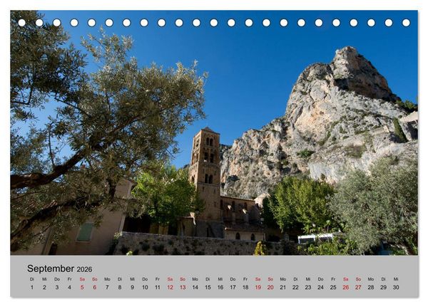 Produktbild: Traumhafte Haute Provence (Tischkalender 2026 DIN A5 quer), CALVENDO Monatskalender