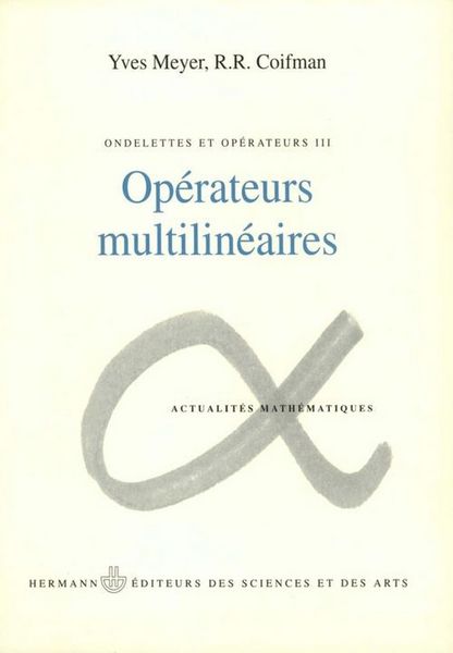 Produktbild: Ondelettes et operateurs, volume 3