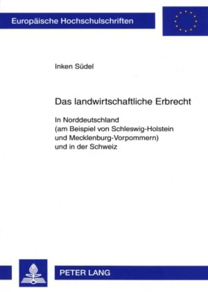 Produktbild: Das landwirtschaftliche Erbrecht