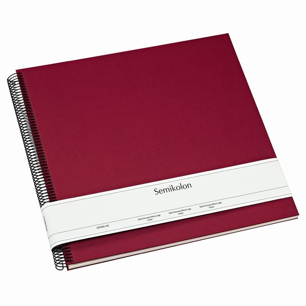 Produktbild: Spiral Economy Album Large cream burgundy