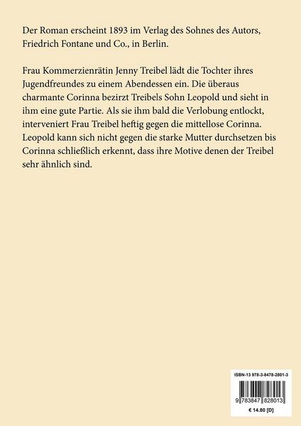 Produktbild: Frau Jenny Treibel (Gro&szlig;druck)