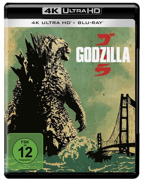 Godzilla (4K Ultra HD) (+ Blu-ray 2D), Blu-ray 4K