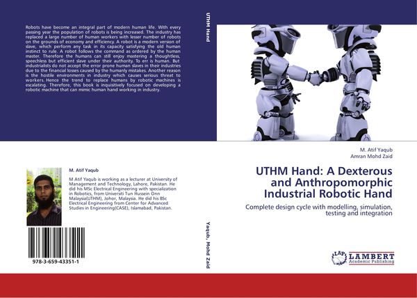 Produktbild: UTHM Hand: A Dexterous and Anthropomorphic Industrial Robotic Hand