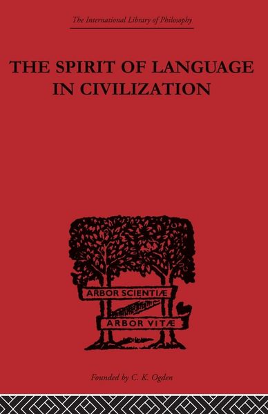Produktbild: The Spirit of Language in Civilization