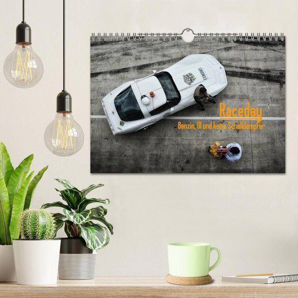 Produktbild: Raceday (Wandkalender 2026 DIN A4 quer), CALVENDO Monatskalender
