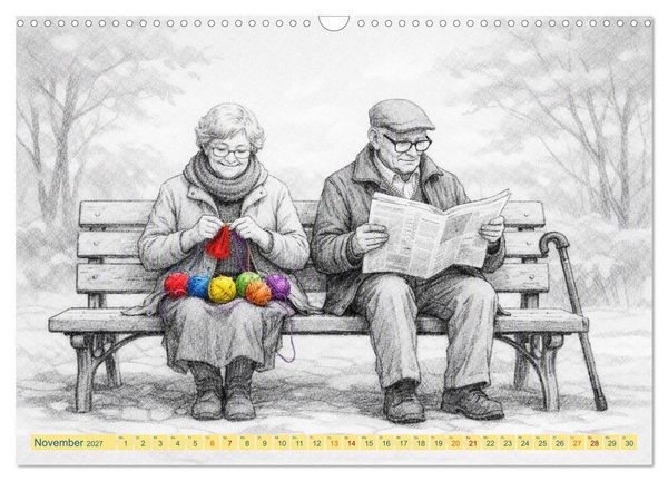 Produktbild: Farben des Augenblicks - Momente, die bleiben (Wandkalender 2027 DIN A3 quer), CALVENDO Monatskalender