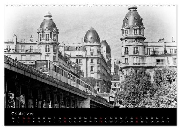 Produktbild: Streifzug durch Paris (Wandkalender 2026 DIN A2 quer), CALVENDO Monatskalender