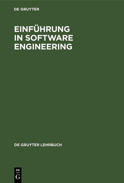 Produktbild: Einf&uuml;hrung in Software Engineering