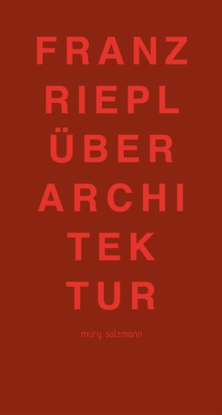 Produktbild: &Uuml;ber Architektur