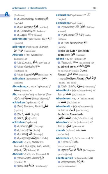Produktbild: PONS Standardw&ouml;rterbuch Plus Arabisch