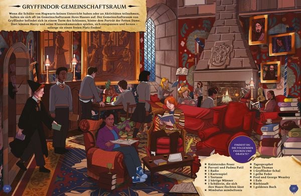Produktbild: Aus den Filmen zu Harry Potter: Wimmelbuch - Erkunde magische Orte in der Zauberwelt!