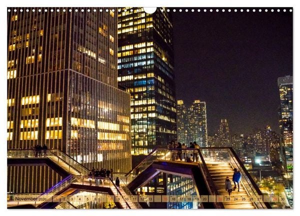 Produktbild: New York - Stadt der Wolkenkratzer (Wandkalender 2026 DIN A3 quer), CALVENDO Monatskalender