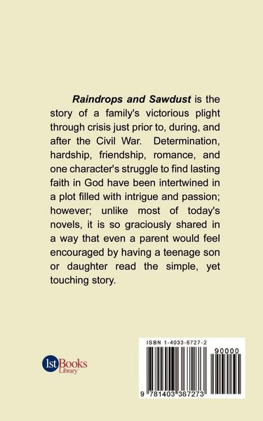Produktbild: Raindrops and Sawdust