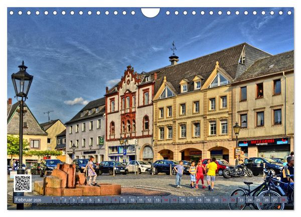 Produktbild: Kirchberg Hunsr&uuml;ck Impressionen (Wandkalender 2026 DIN A4 quer), CALVENDO Monatskalender