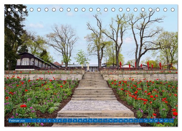 Produktbild: Brandenburg an der Havel - Stadt der Flussarme, Kan&auml;le und Inseln (Tischkalender 2026 DIN A5 quer), CALVENDO Monatskalender