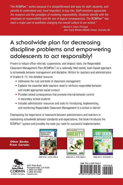 Produktbild: Responsible Classroom Management, Grades 6-12