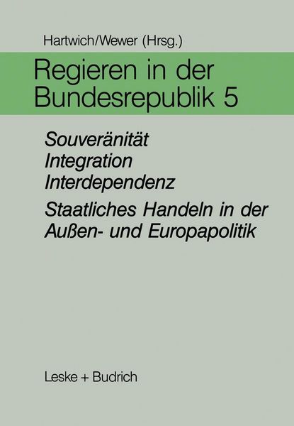 Produktbild: Regieren in der Bundesrepublik V