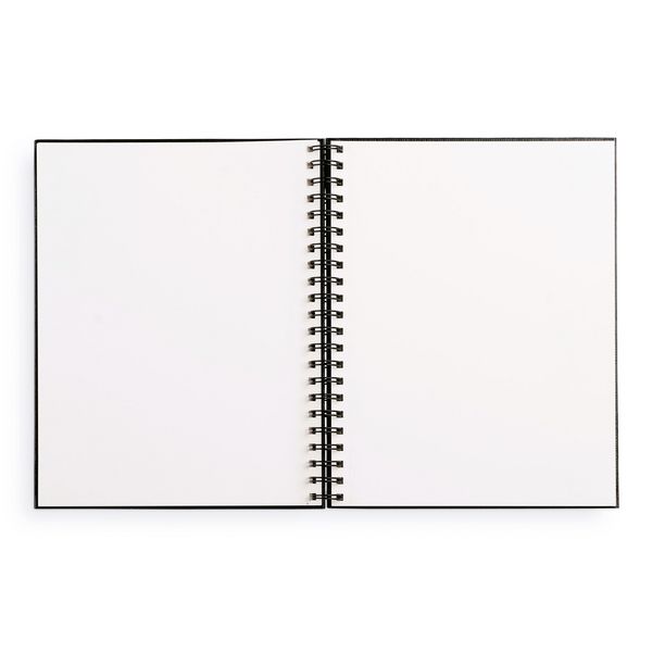 Produktbild: Sketchbook 8.5 X 11 Black Spiral Hardcover Mixed Media Sketchbook for Drawing