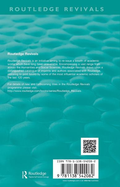 Produktbild: Routledge Revivals