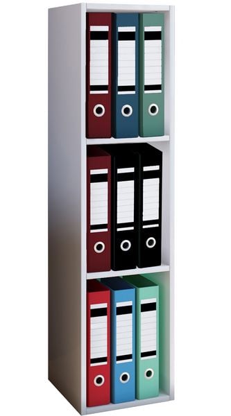 Produktbild: Holz B&uuml;ro Regal B&uuml;cher Ordner Aktenregal Offas 3f