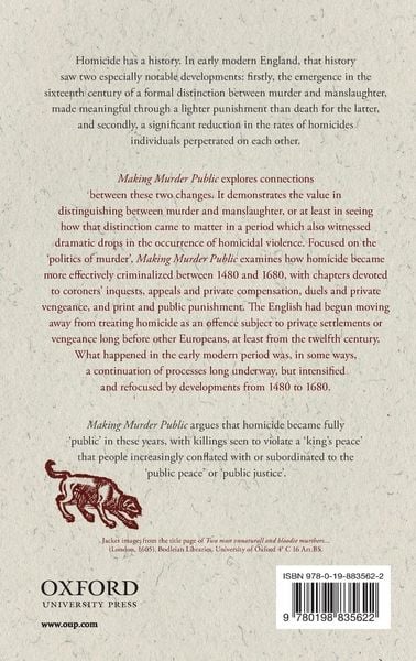 Produktbild: Making Murder Public
