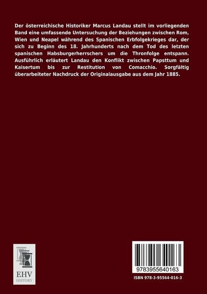 Produktbild: Rom, Wien, Neapel w&auml;hrend des Spanischen Erbfolgekrieges