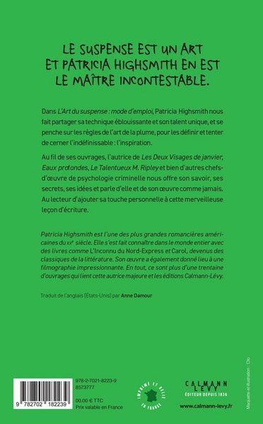 Produktbild: L'art du suspense : mode d'emploi