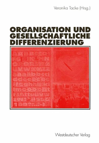Produktbild: Organisation und gesellschaftliche Differenzierung