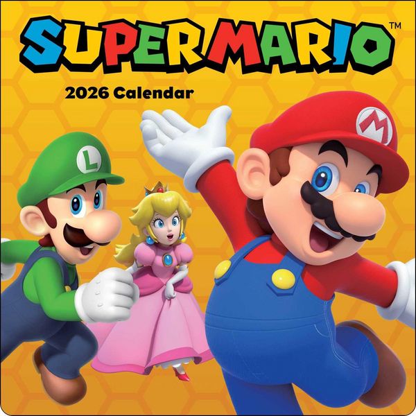 Produktbild: Super Mario 2026 Wall Calendar