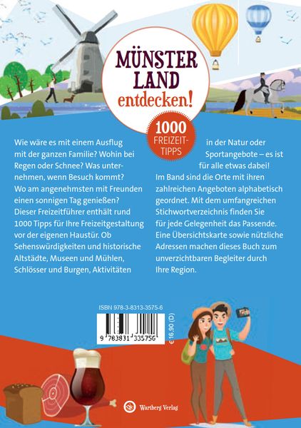 Produktbild: M&uuml;nsterland entdecken! 1000 Freizeittipps : Natur, Kultur, Sport, Spa&szlig;