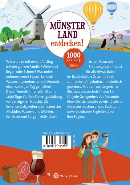 Produktbild: M&uuml;nsterland entdecken! 1000 Freizeittipps : Natur, Kultur, Sport, Spa&szlig;