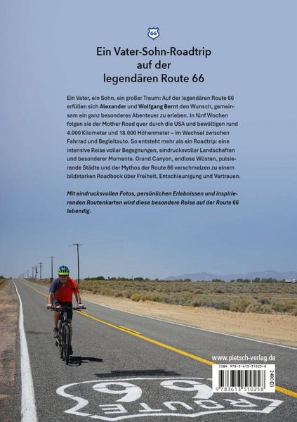 Produktbild: Mit dem Fahrrad auf der Route 66