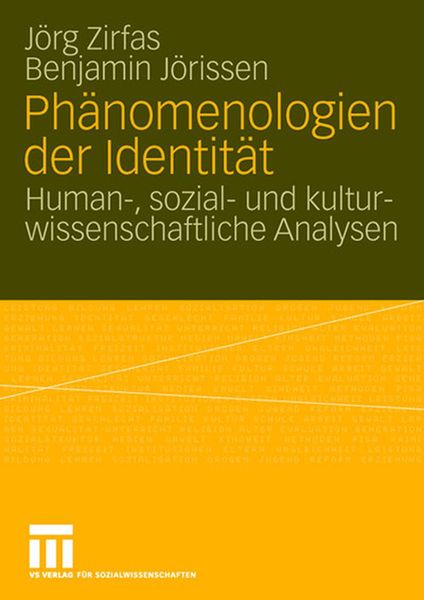Produktbild: Ph&auml;nomenologien der Identit&auml;t