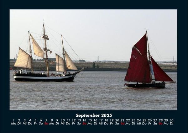 Produktbild: Segelschiffe und Boote 2025 Fotokalender DIN A4