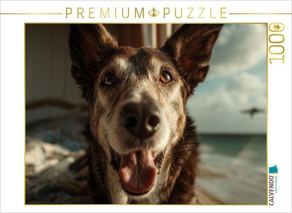CALVENDO Puzzle Urlaubsfeeling mit Meerblick | 1000 Teile Lege-Größe 64 × 48 cm Foto-Puzzle für glückliche Stunden