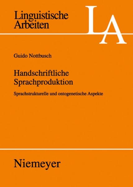 Produktbild: Handschriftliche Sprachproduktion