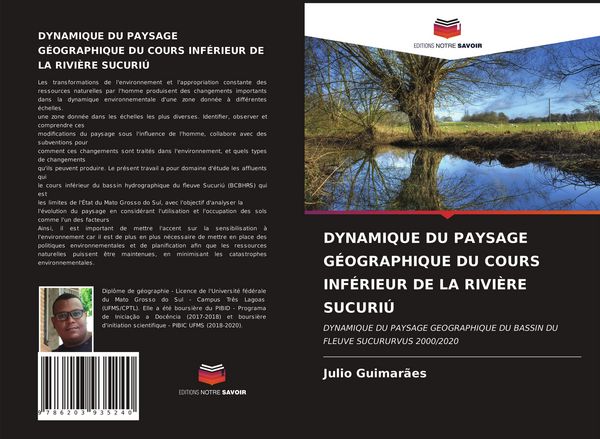 Produktbild: DYNAMIQUE DU PAYSAGE G&Eacute;OGRAPHIQUE DU COURS INF&Eacute;RIEUR DE LA RIVI&Egrave;RE SUCURI&Uacute;