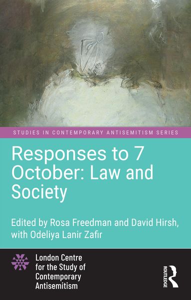 Produktbild: Responses to 7 October: Law and Society