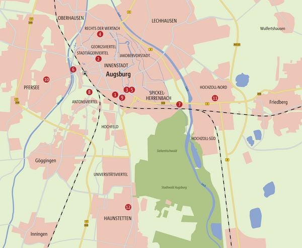 Produktbild: Zu Fu&szlig; durch Augsburg