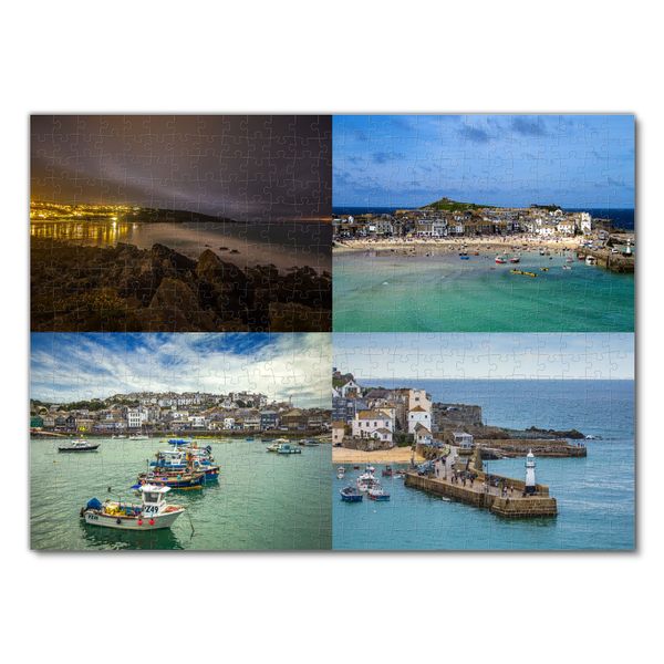 Produktbild: Lais Puzzle Collage St. Ives Cornwall 500 Teile