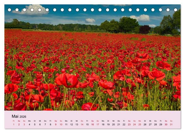 Produktbild: Augenblicke im Kaiserstuhl (Tischkalender 2026 DIN A5 quer), CALVENDO Monatskalender