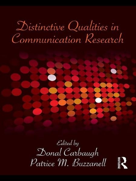 Produktbild: Distinctive Qualities in Communication Research