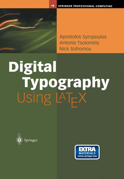 Produktbild: Digital Typography Using LaTeX
